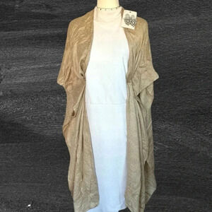 Fashion to figure white asymmetrical dress